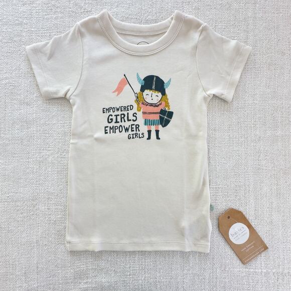 NWT Finn & Emma Empowered Girls Organic Tee 2T - Picture 1 of 4